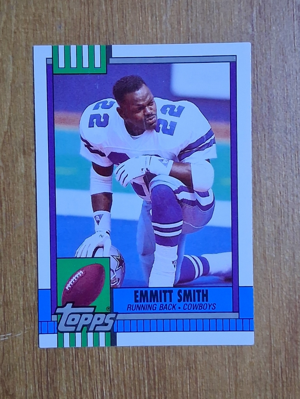 Topps Emitt Smith Rookie Football Card